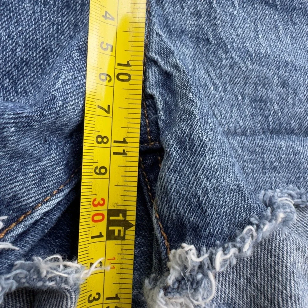 Vintage Levi's 501 Cut Off Denim Jorts Workwear Gorpcore Blue Size 30 (d1a)